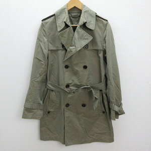 ◆ ユナイテッドアローズ/UNITED ARROWS トレンチコート カーキ【レディース/S】LADIES/149【中古】■