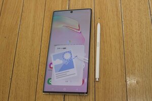 ★SIMフリー Galaxy Note 10+ SC-01M割れ★RAM12GBROM256GB6.8インチAndroid12