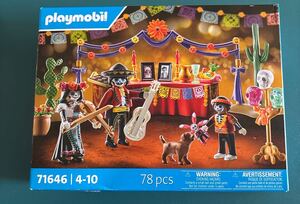 即決あり！新品未開封プレイモービル 71646 死者の日の祭壇　メキシコ限定　playmobil マリーゴールド　文化・風習