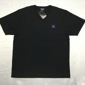 【送料無料】【新品】Lynx メンズ半袖Tシャツ（コットン100％）　 L 　ブラック★31022