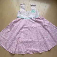 インポート　花柄ノースリーブワンピース　4歳100cm 美品　baby lulu