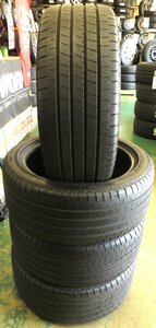 70カムリ ブリヂストン トランザ T005A 235/45R18 中古 ４本 マークX RC IS GS ES テスラ モデル3 BRIDGESTONE TURANZA