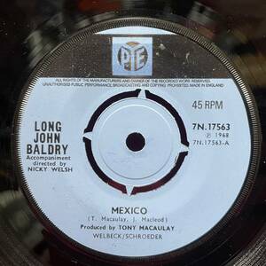 ◆UKorg7”s!◆LONG JOHN BALDRY◆MEXICO◆