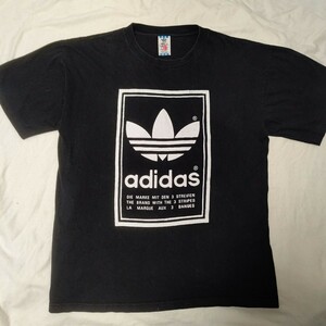 adidas アディダス トレフォイル Tシャツ 半袖 USA製 ヴィンテージ　Lサイズ