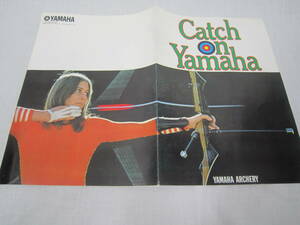 ●昭和レトロ●YAMAHA ARCHERY ヤマハアーチェリー CatchonYamaha カタログ YA62 YB66 YC66 YDF66 YDS66 YES64YG66 管理番号2002-181