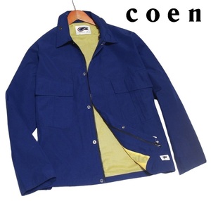 新品! コーエン coen 裏メッシュ ワーク ブルゾン ジャケット ネイビー (XL) ☆ ユナイテッドアローズ メンズ 定価8800円 通年着用 紺 LL★