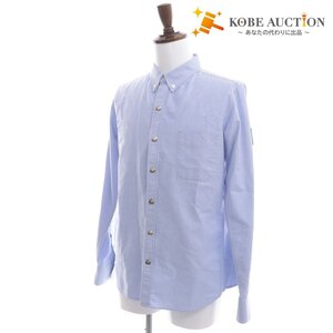 ■ モンクレール 長袖シャツ トップス CAMICIA メンズ 2 ブルー