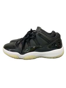 NIKE◆AIR JORDAN 11 RETRO LOW_エア ジョーダン 11 RETRO LOW/27.5cm/BLK