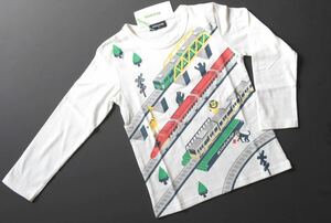 クレードスコープ 長袖Tシャツ　120cm 新幹線　電車　未使用