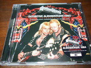 JUDAS PRIEST《 Definitive Albuquerque 84 》★ライブ２枚組