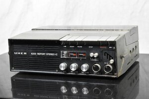 UHER テープレコーダー 4200 REPORT STEREO IC【現状渡し品】