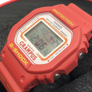 【中古】CASIO G-SHOCK 名古屋グランパスモデル 30th Anniversary Edition 腕時計 DW-5600VT レッド カシオ[240010388597]