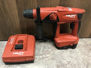 004★ジャンク品・即決価格★HILTI 充電式ロータリーハンマドリル TE2-A バッテリ1個・充電器 ※異音