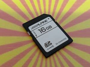 ◆C5093 アルパイン ALPINE カーナビ ナビ EX9V-PRA 用 SD SDカード 年式不明 送料全国一律430円～