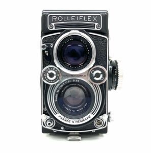 33401/良品　1円～ ROLLEIFLEX ローライフレックス DBP 1:2.8/75 1:3.5/75 二眼レフカメラ ケース付 シャッター動作確認済
