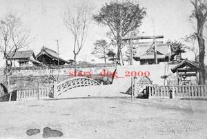 複製復刻 絵葉書/古写真 熊本 錦山神社 西南戦争以前 明治期 BR_002