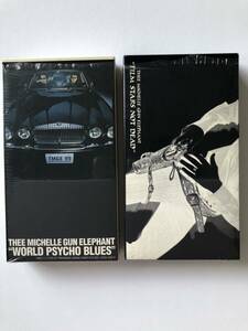 ★THEE MICHELLE GUN ELEPHANT [VHS 2本セット] WORLD PSYCHO BLUES + FILM STARS NOT DEAD