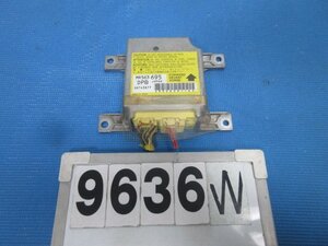 !9636W パジェロイオ H77W 純正 SRS エアバッグコンピューター MR563695 X6T43877 送料520円