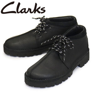 Clarks (クラークス) 26179321 Trek Hike トレックハイク メンズシューズ Black Leather CL125UK8-約26.0cm