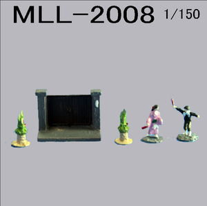 1/150 Nゲージに最適！フィュギュアシリーズ　　MLL2008　お正月