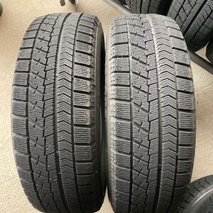 195/65R15 ブリヂストン BLIZZAK VRX 中古冬2本　スタッドレスタイヤ　2019年製　送料無料