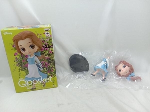 バンプレスト ベル B(服:ライトブルー) Disney Characters Q posket -Belle Country Style- 「美女と野獣」 美女と野獣