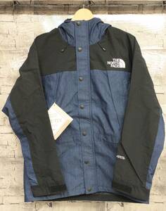 タグ付き THE NORTH FACE mountain light denim jacket ザノースフェイス マウンテンライトデニムジャケット ネイビー サイズM