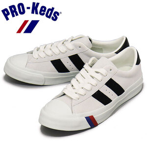 PRO-Keds (プロケッズ) PN1021 ROYAL PLUS SUEDE LO スニーカー WHITE PK004 US9-27.0cm