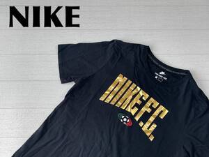 ☆送料無料☆ NIKE ナイキ 古着 THE NIKE TEE 半袖 Tシャツ メンズ L ブラック トップス 中古 即決