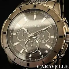 【激レア】CARAVELLE/展示品特価/メンズ腕時計/クロノグラフ/お洒落