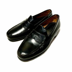 未使用/G.H. Bass & Co. Weejuns/Logan Penny Loafer/750C/146H3532/10E/Black/ジーエイチバス ウィージャンズ/ペニー ローファー