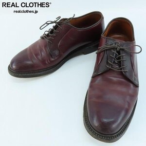 ALDEN/オールデン SHELL CORDOVAN LEATHER/シェルコードバンレザー プレーントゥ シューズ 990/7D /080