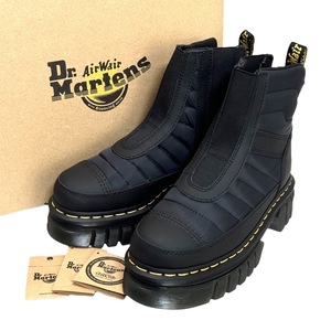 ☆入手困難☆Dr.Martens AUDRICK CHELSEA ブーツ US7/UK5/26CM ドクターマーチン チェルシー サイドゴア 厚底 黒 ブラック イエロー