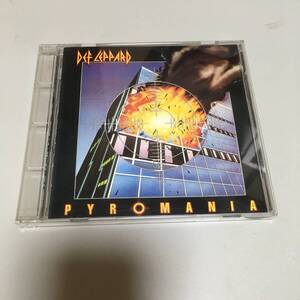 即決　CD PYROMANIA/DEF LEPPARD 炎のターゲット・デフ・レパード　国内盤