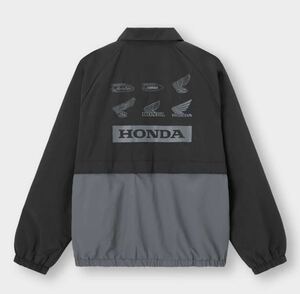 新品　Mサイズ GU HONDA ジップアップブルゾン　ジャケット ホンダ black ブラック