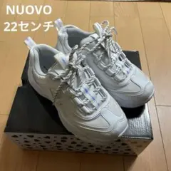 【NUOVO】 厚底スニーカー AVRIL アブリル N9362J WHITE