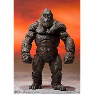 【中古】[FIG] S.H.MonsterArts(モンスターアーツ) KONG from Movie GODZILLA VS. KONG(ゴジラvsコング)(2021) 完成品 可動フィギュア バン