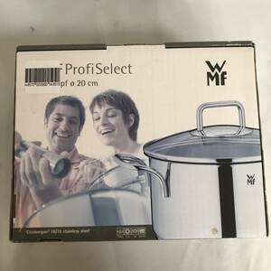 WMF ProfiSelect Fleischtoppf 20cm 両手鍋 ガラス蓋付き 未使用 日本語表記あり