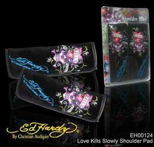 Ed Hardy　shoulder pad　エド・ハーディー