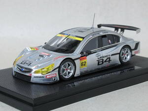 1/43 R&Dスポーツ レガシィ B4 #62 スーパーGT GT300 2009