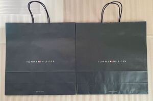 トミ－ヒルフィガー　TOMMY HILFIGER　紙袋(ショップ袋)　！！　2枚　