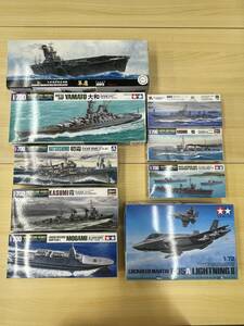 115 A-811/1円スタート!! 【未組立品】 プラモデル　スケール物　まとめ売り　隼鷹 大和 初霜 MOGAMI 他