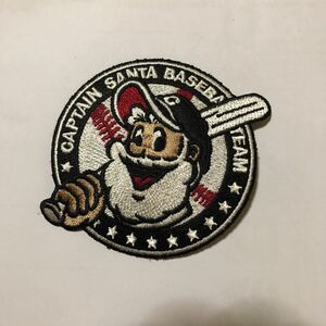 激レア希少品　キャプテンサンタ　CAPTAIN SANTA BASEBALL TEAM ワッペン