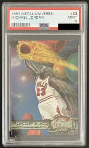 1997 Fleer Skybox Metal Universe PSA 9 Michael Jordan マイケル・ジョーダン