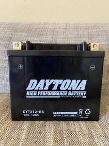 【開封済み・未使用品】DAYTONA デイトナ バイク バッテリー DYTX12-BS MFタイプ 密閉型MFバッテリー