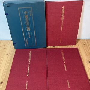 リヲH1216s[中國書法正伝 全3巻] 廖禎祥 中国書法正伝 大型本 日本書道協会