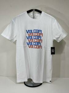 VOLCOM ボルコム AF512108WHT メンズ Lサイズ 半袖Tシャツ デザインプリントティー PrintTee ホワイト 白色 ヴォルコム 新品 即決 送料無料