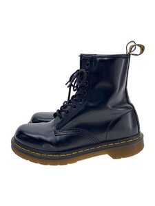 Dr.Martens◆ブーツ/US7/BLK/レザー/aw004