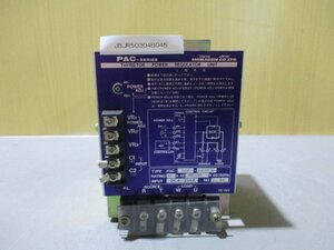 中古 SHIMADEN CO LTD PAC-SERIES PAC-10P-0220N Thyristor Power Regulator Unit(JBJR50304B045)