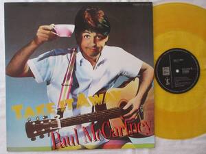 2306/12inch/Paul McCartney/ポール・マッカートニー/Take It Away/テイク・イット・アウェイ/初回生産限定イエローカラーディスク